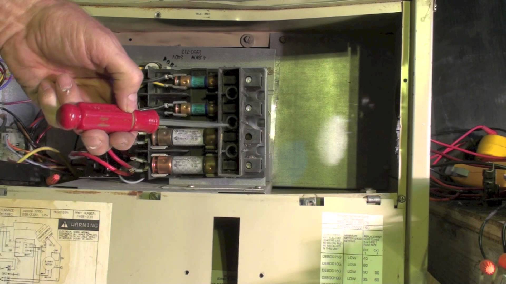 Why an Electric Furnace Is Overheating Appliance Video