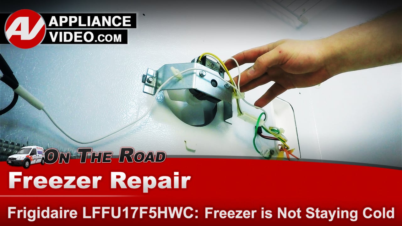 Frigidaire LFFU17F5HWC Freezer Intermittent cooling Evaporator Fan