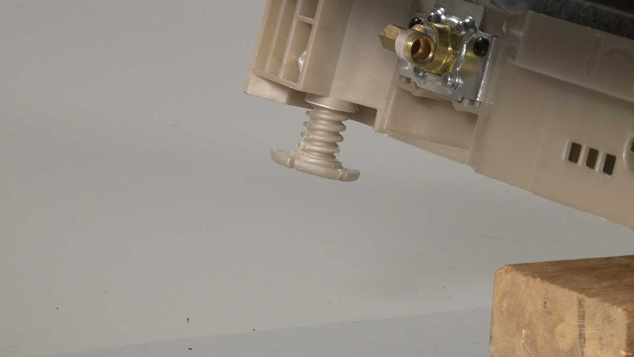 leveling a bosch dishwasher