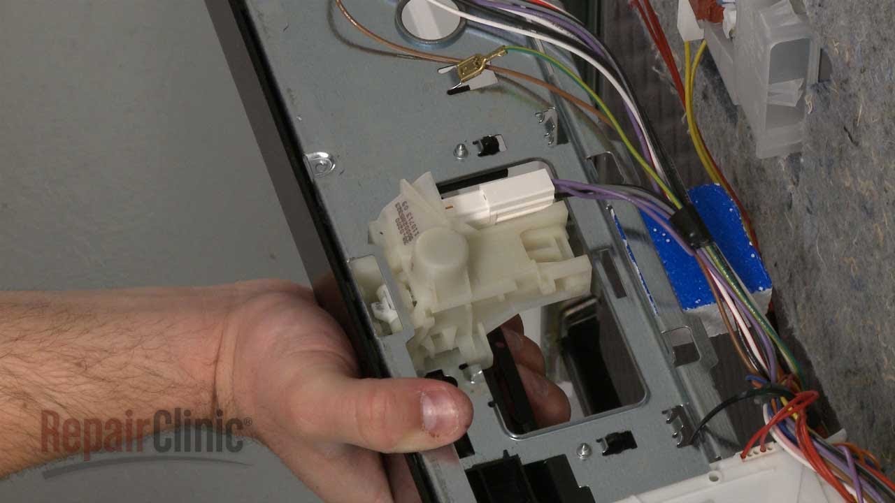 Replacing The Door Latch Assembly On A Bosch Dishwasher