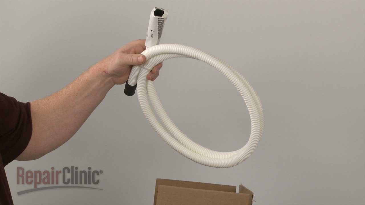 Replacing the Drain Hose on a GE Dishwasher Appliance Video