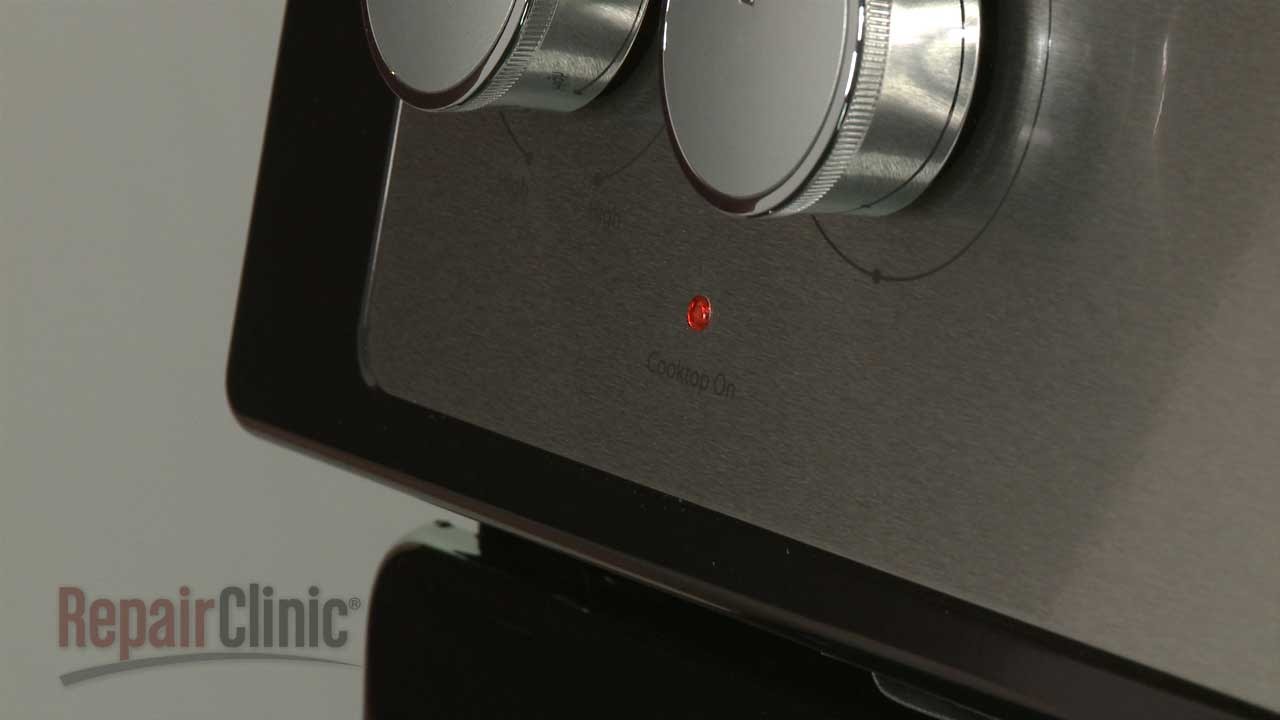 Replacing the Indicator Light Lens on a Whirlpool Stove Appliance Video