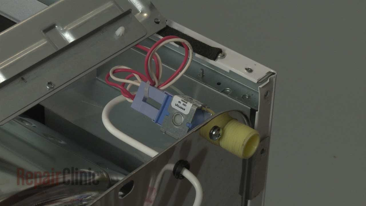 Replacing the Inlet Mist Valve on a Electrolux Dryer Appliance Video