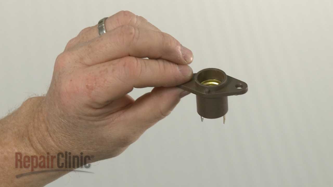 Replacing The Light Bulb Socket On A Whirlpool Microwave Appliance Replacing The Light Bulb Socket On A Whirlpool Microwave Appliance