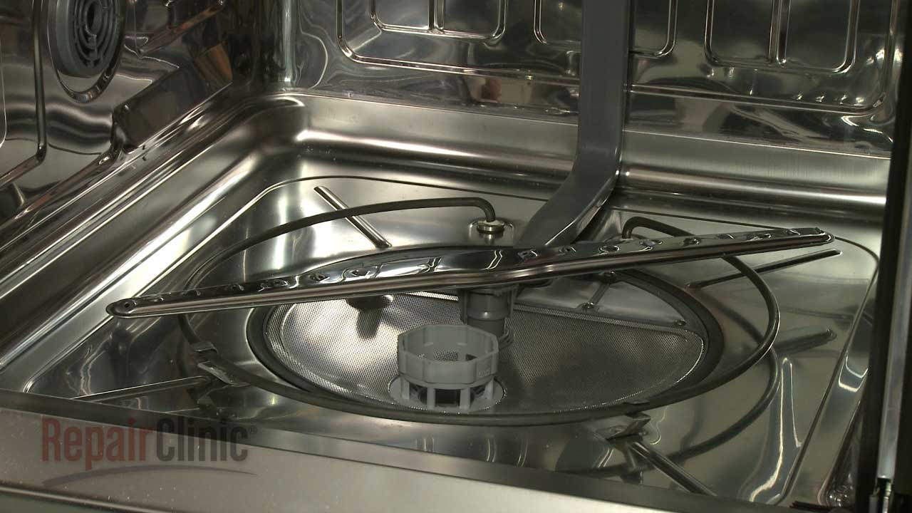 Replacing the Lower Spray Arm on a Frigidaire Dishwasher Appliance Video