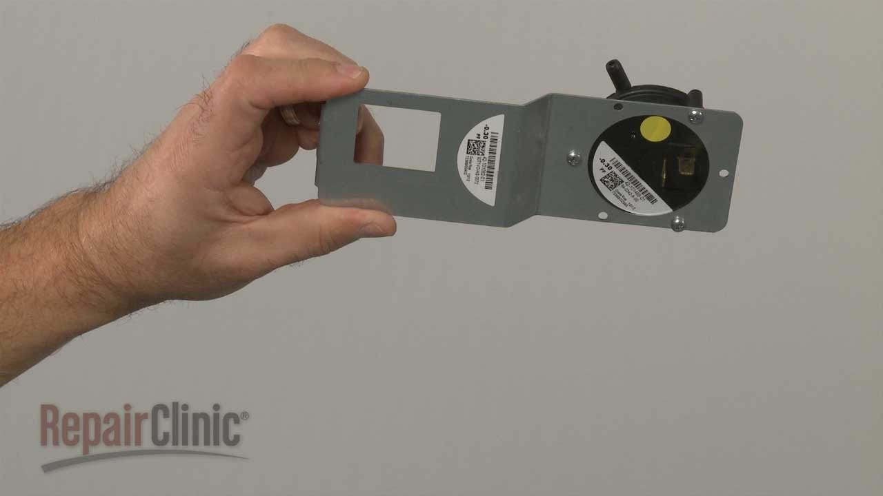 Replacing the Pressure Switch on a Rheem Furnace Appliance Video