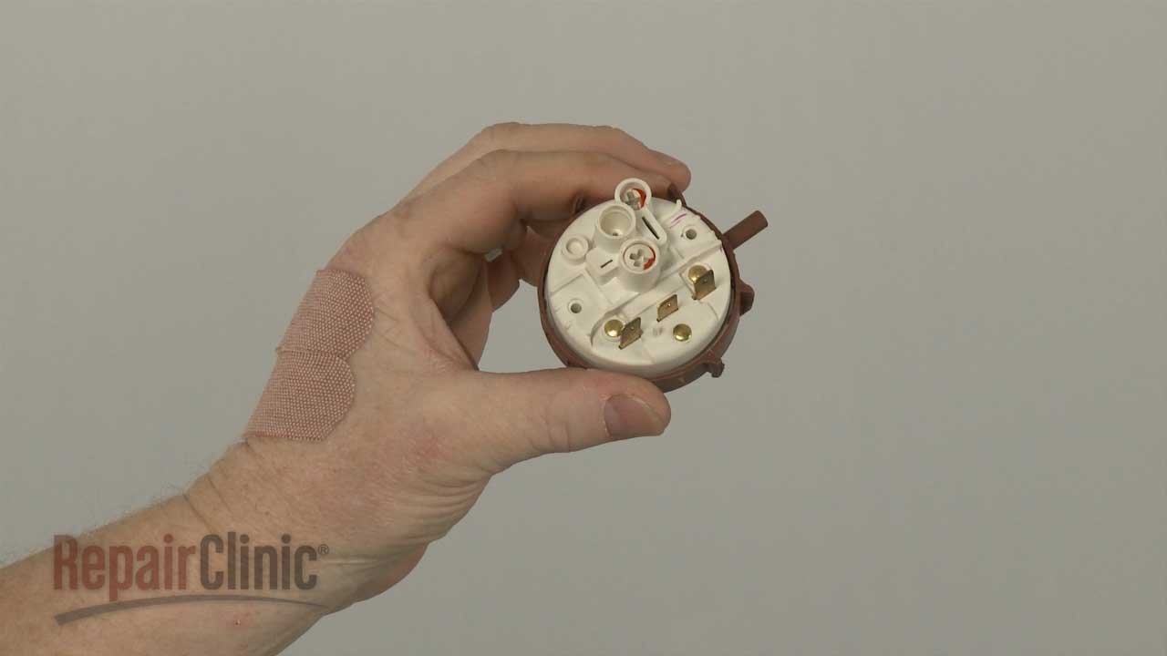 Replacing the Pressure Switch on a Electrolux Dishwasher Appliance Video