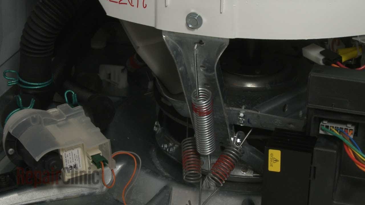 Replacing the Suspension Spring on a Frigidaire Washer Appliance Video