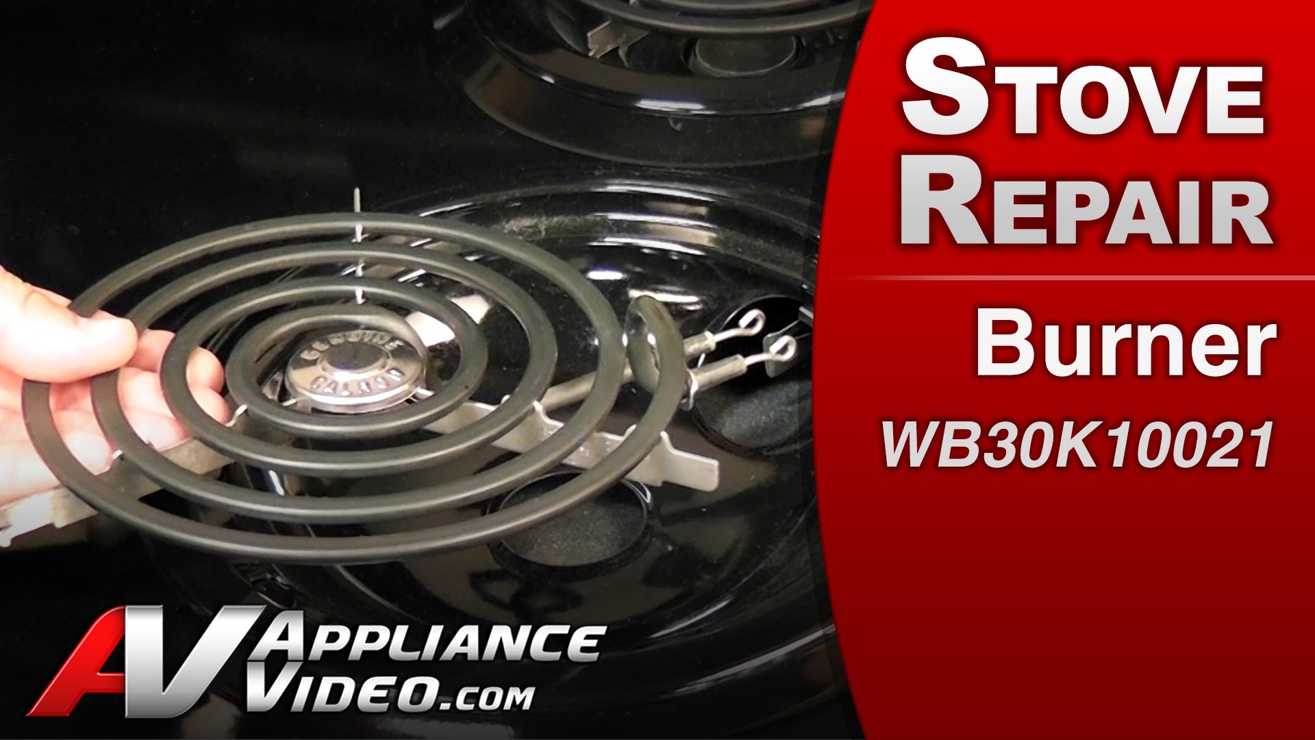 GE RB526DP1BB Stove Cook top not heating Appliance Video