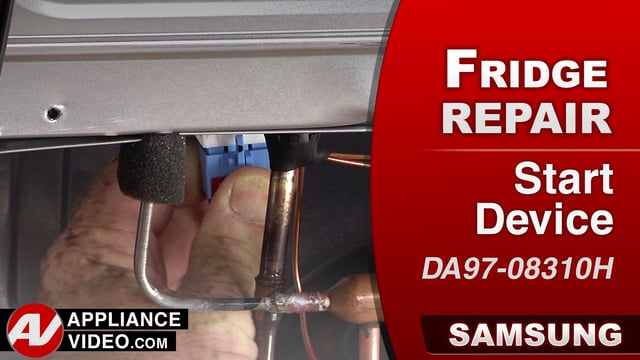 Samsung RF22K9581SR Refrigerator – The compressor will not run – Compressor Start Device