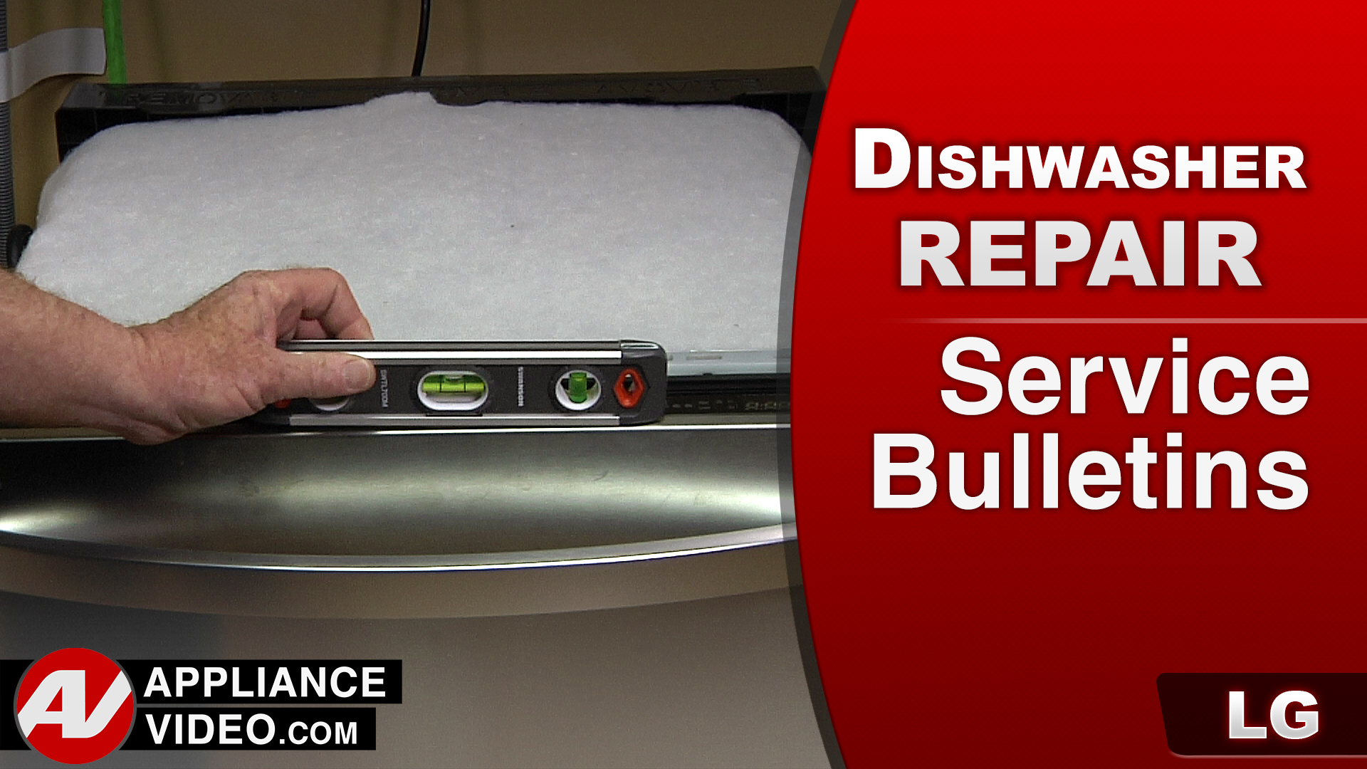 LG LDF7774ST Dishwasher – Service Bulletin