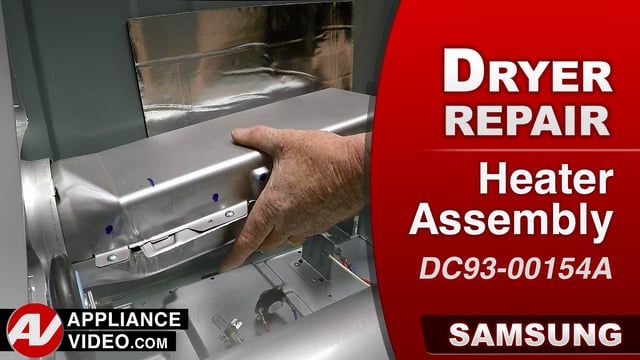 Samsung DV45K6500EW Dryer – HE Error code – Heater Assembly