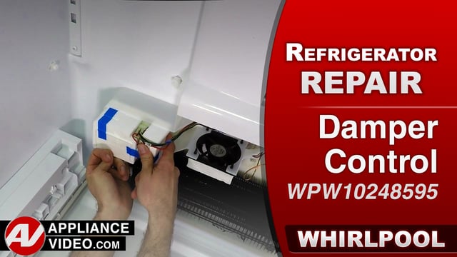 Whirlpool WRF757SDEM01 Refrigerator – Food freezes in the pantry – Damper Control