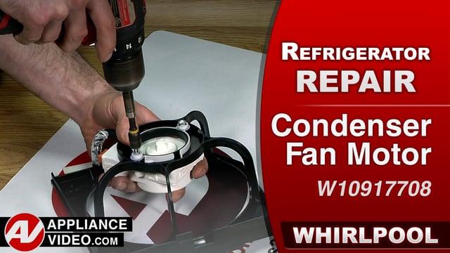 Whirlpool WRF757SDEM01 Refrigerator – Not cooling – Condenser Fan Motor