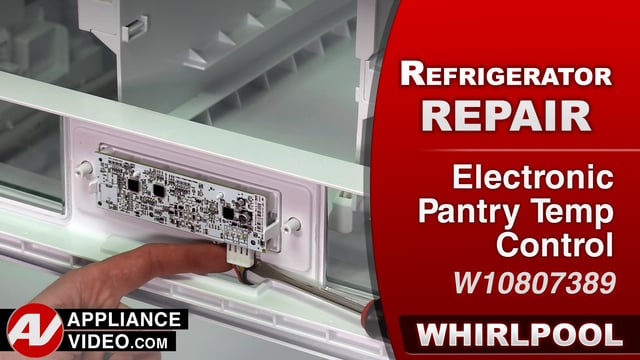 Whirlpool WRF757SDEM01 Refrigerator – Warm food in the pantry – Pantry Temperature Control