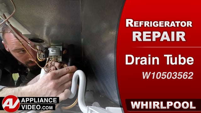 Whirlpool WRF757SDEM01 Refrigerator – Ice build up in the freezer – Drain Tube