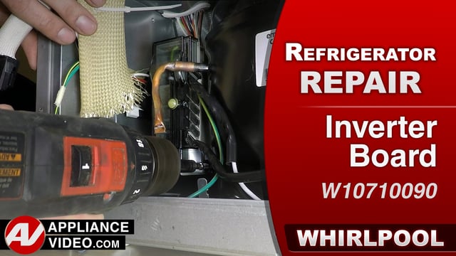 Whirlpool WRF757SDEM01 Refrigerator – The compressor will not run – Inverter Board