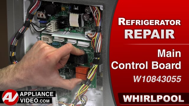 Whirlpool WRF757SDEM01 Refrigerator – Multitude of issues – Main Control Board