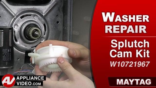 Maytag MVWC565FW0 Washer – Loud grinding noise – Splutch Cam Kit