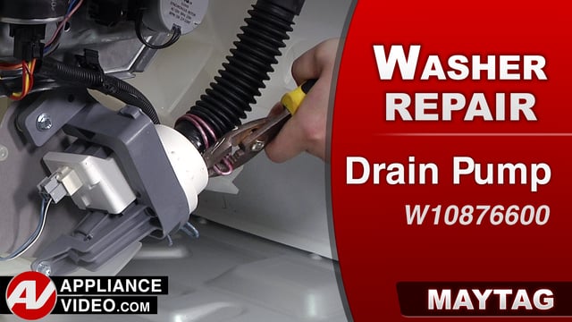 Maytag MVWC565FW0 Washer – Will not drain – Drain Pump