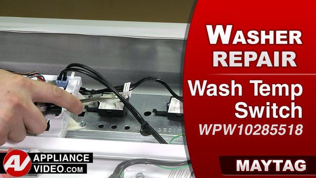 Maytag MVWC565FW0 Washer – Will only fill with hot or cold water –  Temperature Switch
