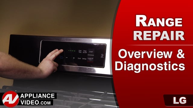 LG LRG3091ST Oven – Overview & Diagnostics