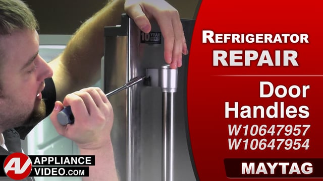 Maytag MRT519SZDM01 Refrigerator – Handle is loose – Door Handles