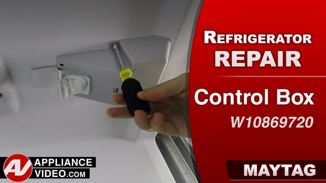 Maytag MRT519SZDM01 Refrigerator – Fridge and freezer are not cooling  – Control Box