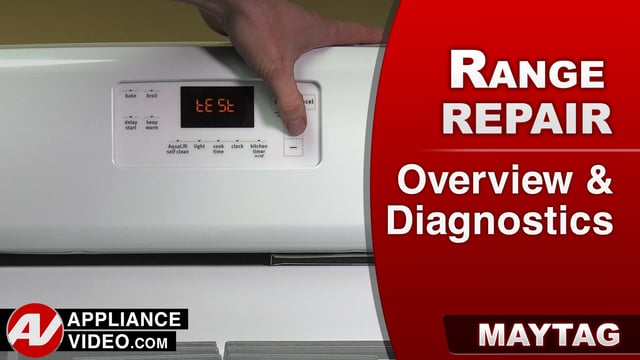 Maytag MGR8600DH Stove – Overview / Diagnostics