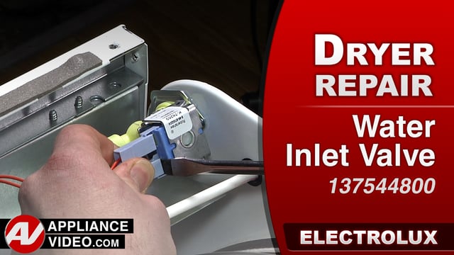 Electrolux EFME517SIW0 Dryer – Leaking water – Water Inlet Valve