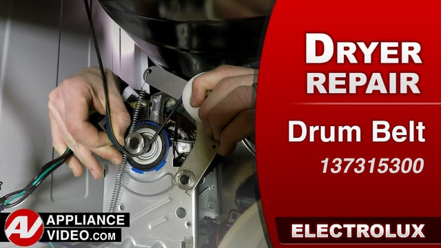 Electrolux EFME517SIW0 Dryer – No rotation of the drum – Drum Belt