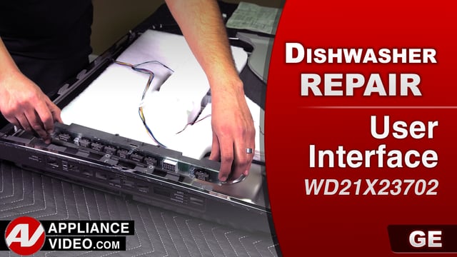 GE GDT655SSJ2SS Dishwasher – Buttons unresponsive – User Interface