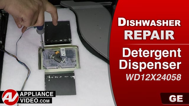 GE GDT655SSJ2SS Dishwasher – Door does not open – Detergent Dispenser