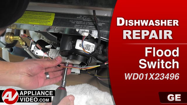 GE GDT655SSJ2SS Dishwasher – Over or leak water – Flood Switch