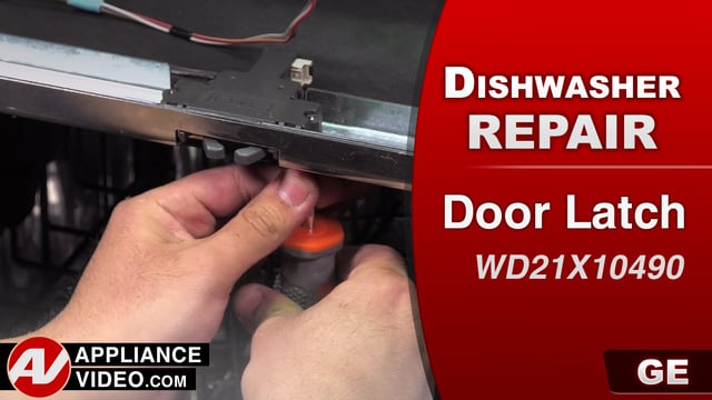 GE GDT655SSJ2SS Dishwasher – Unit does not start – Door Latch