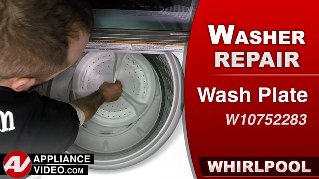 Whirlpool WTW7500GW0 Washer – F7E2 F7E3 or F7E4 Error – Wash Plate