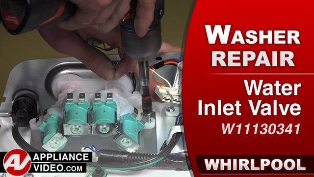 Whirlpool WTW7500GW0 Washer – F8E1 F8E3 or F8E6 Error – Water Inlet Valve