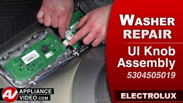 Electrolux EFLS617STT Washer – Not illuminating – UI Knob Assembly