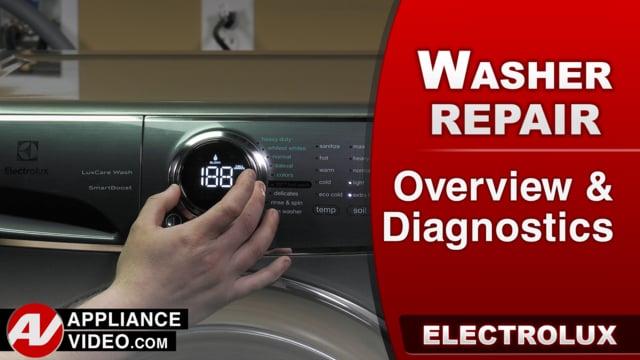 Electrolux EFLS617STT Washer – Overview / Diagnostics