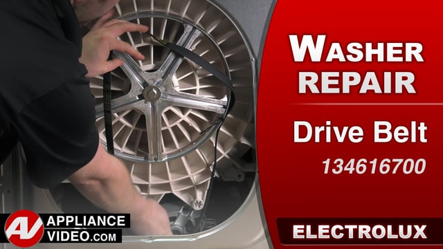 Electrolux EFLS617STT Washer – Unit not spinning – Drive Belt