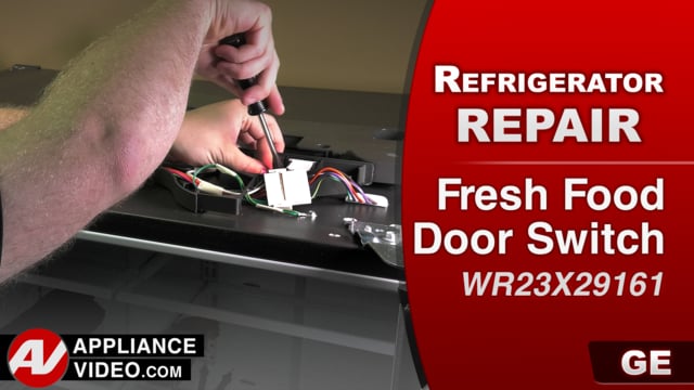 GE GFE28GSKISS Refrigerator – Lights will not come on – Fresh Food Door Switch