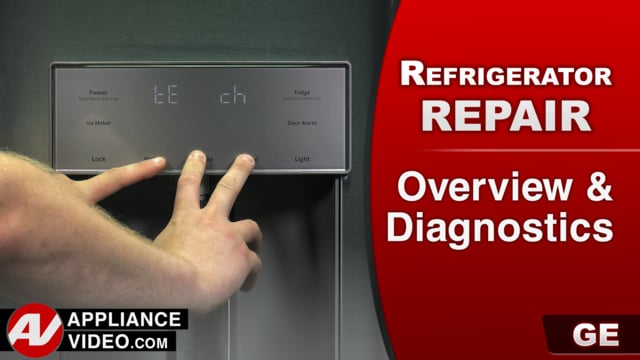 GE GFE28GSKISS Refrigerator – Overview / Diagnostics