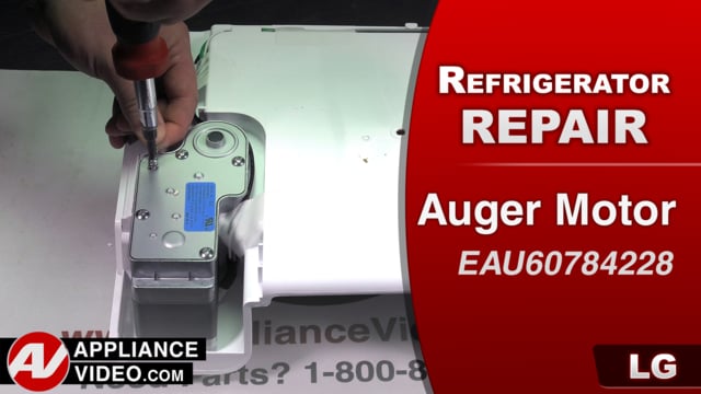 LG LFX25974ST Refrigerator – Grinding noise when dispensing ice – Auger Motor