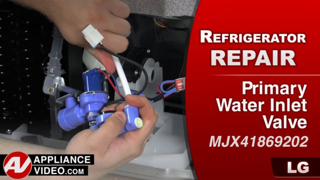 LG LFX25974ST Refrigerator – Leaking water – Primary Water Inlet Valve
