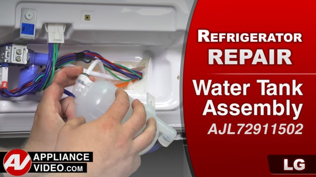 LG LFX25974ST Refrigerator – No water going through dispenser – Water Tank