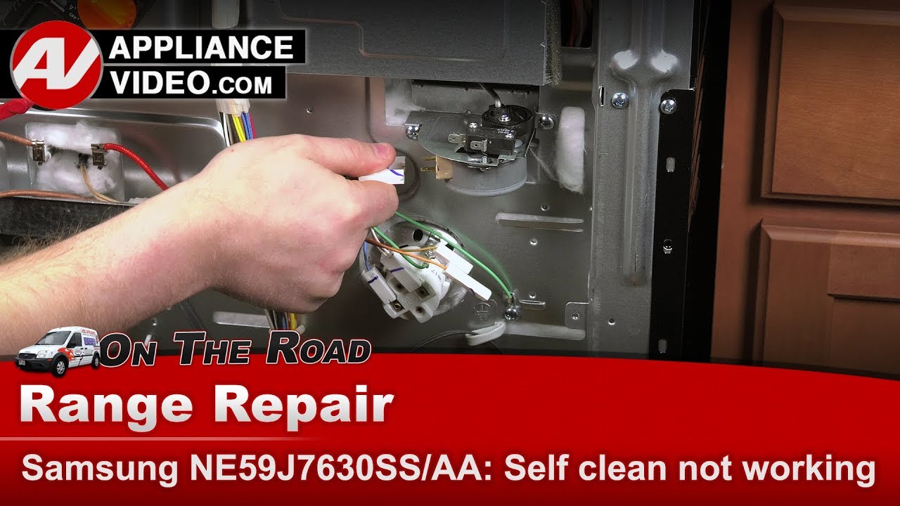 Samsung NE59J7630SS/AA02 Stove Self clean not working