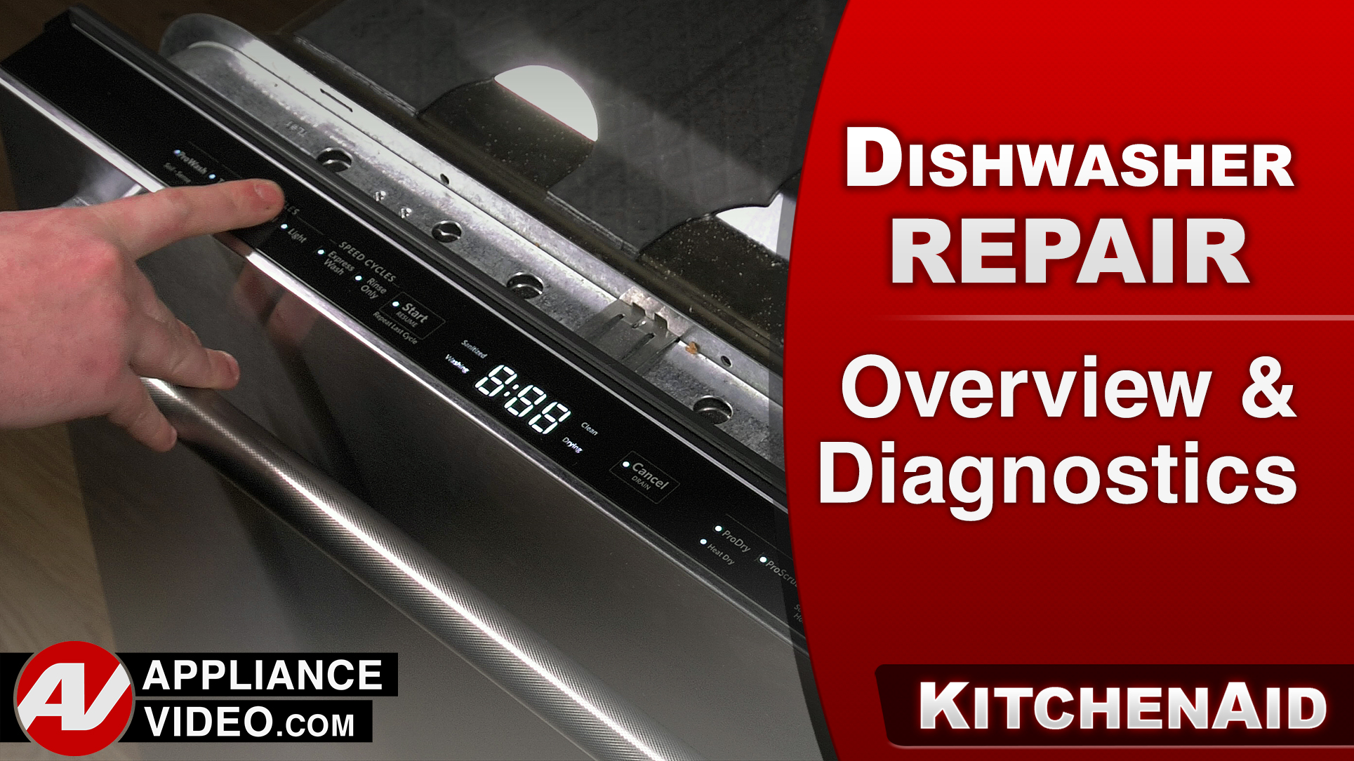 KitchenAid KDTM354ESS Dishwasher | Appliance Video