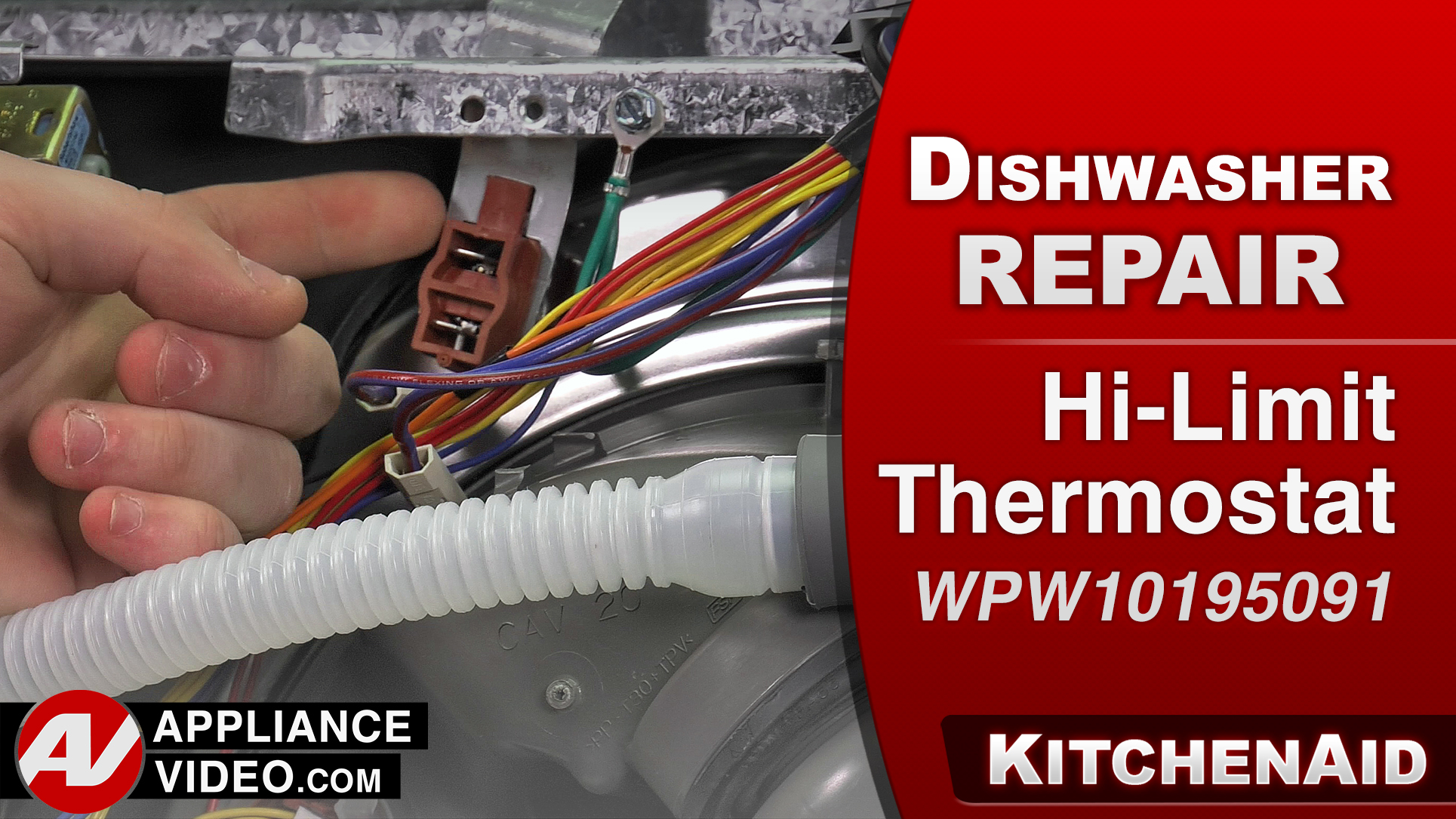 KitchenAid KDTM354ESS3 Dishwasher – No power to the unit – High Limit Thermostat