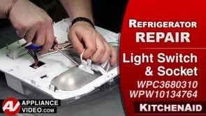 KitchenAid KRFF305EBS Refrigerator – No light – Light Socket