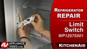 KitchenAid KRFF305EBS Refrigerator – No water from dispenser – Limit Switch
